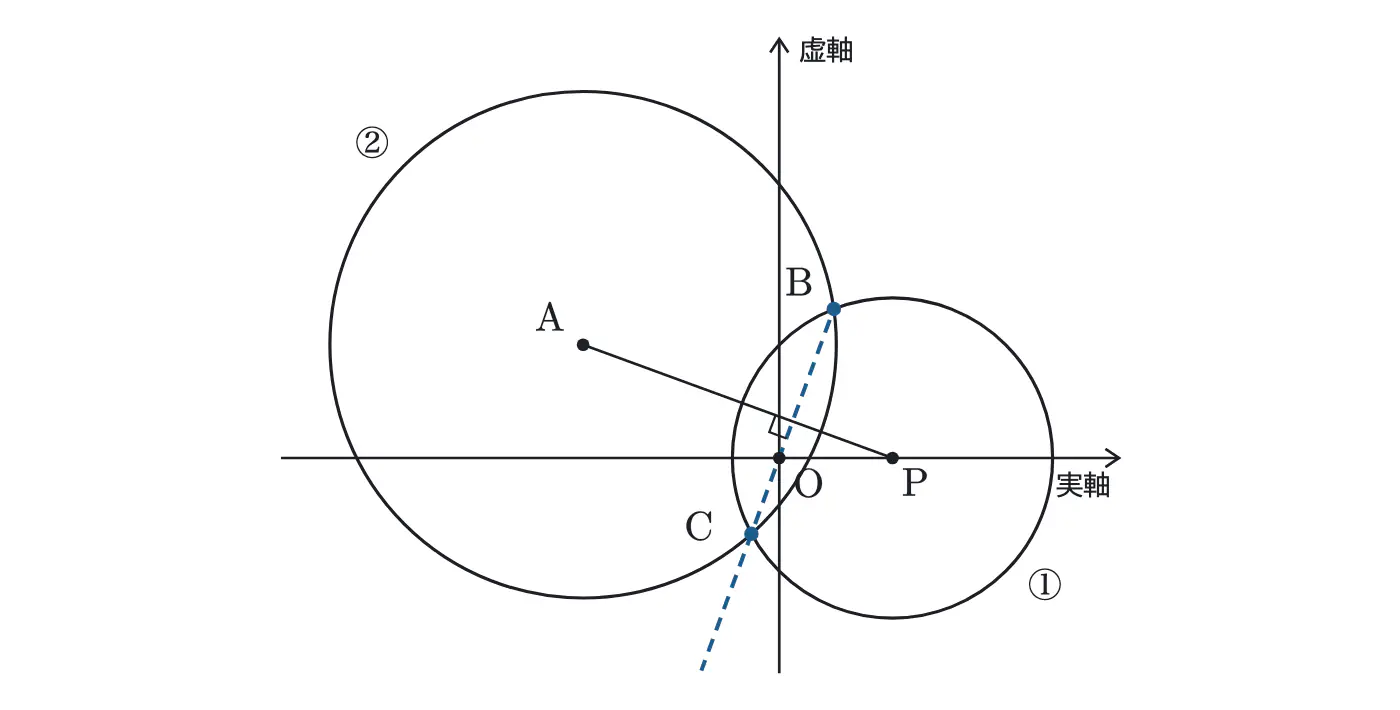 2024年佐賀大学医学部数学 第4問 解答の方針の図